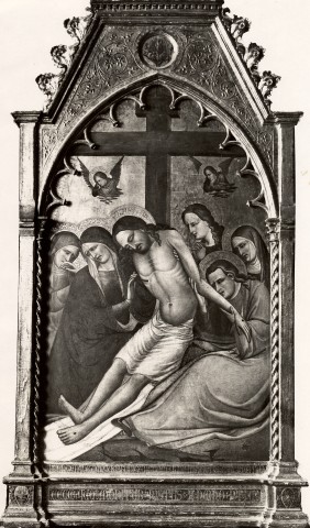 Anonimo — Maestro di Santa Verdiana - sec. XV - Deposizione di Cristo dalla Croce — insieme